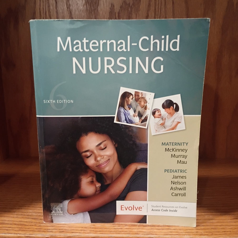 Maternal-Child Nursing by Susan R. James, Jean Ashwill, Emily Slone McKinney, VG